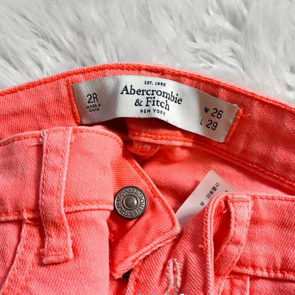 NWOT Y2K NEON PINK JEANS - Picture 4 of 4